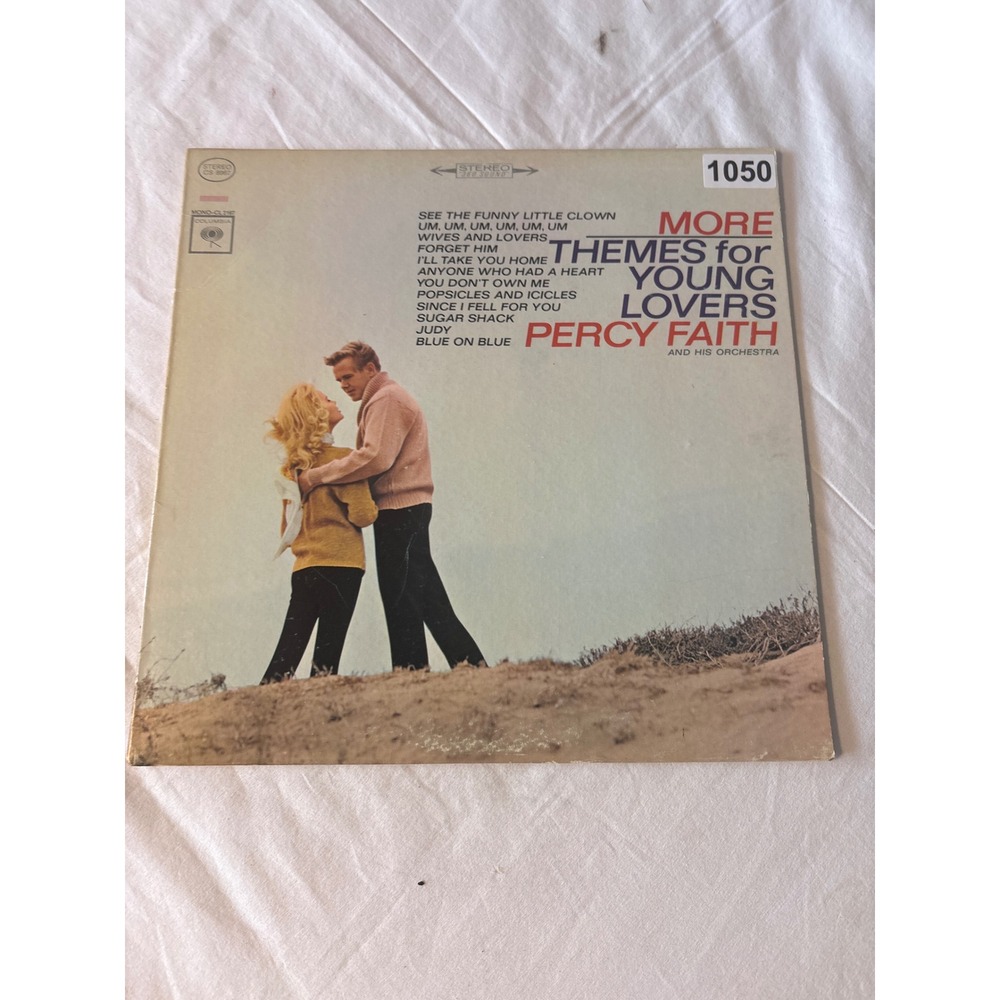 Columbia Percy Faith More Themes for Young Lovers Vinyl LP 12" Good Easy Listen